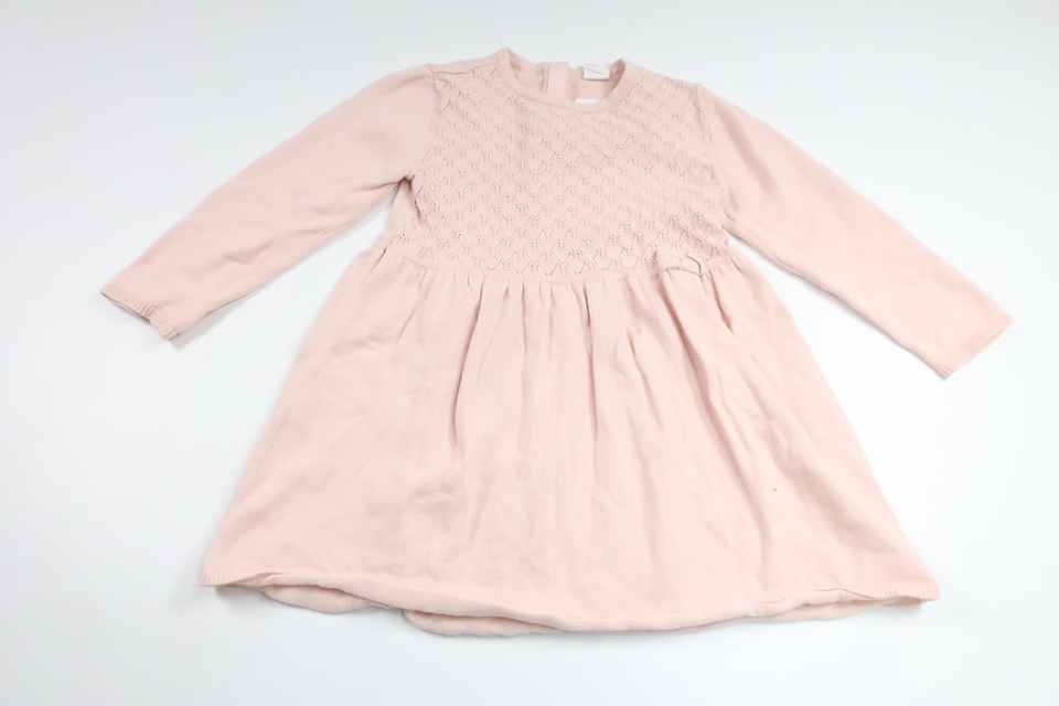Knitted dress from H&M - Size 92 - Pink