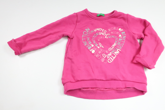 Sweatshirt from unite - Size 86 - Pink