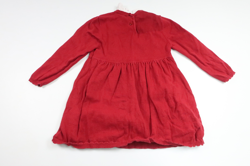 Knitted dress from H&M - Size 86 - Red