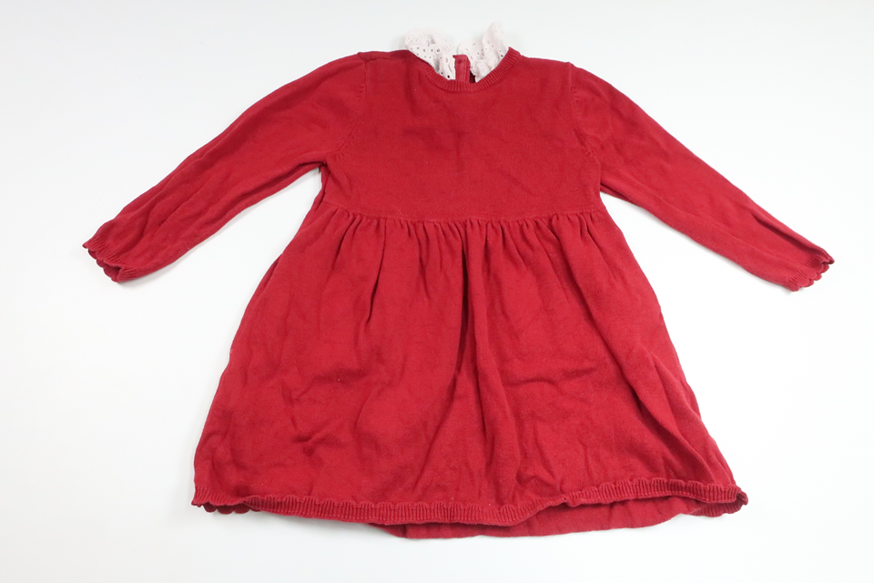 Knitted dress from H&M - Size 86 - Red