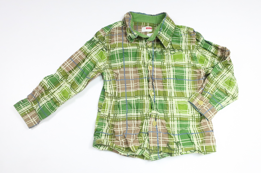 Checked shirt from Name It - Size 92 - Green