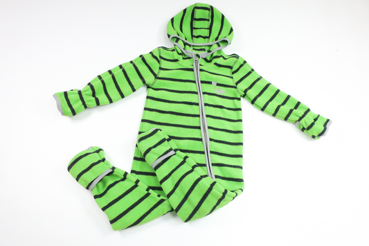 Fleece overalls from Lupilu - Size 74/80 - Green