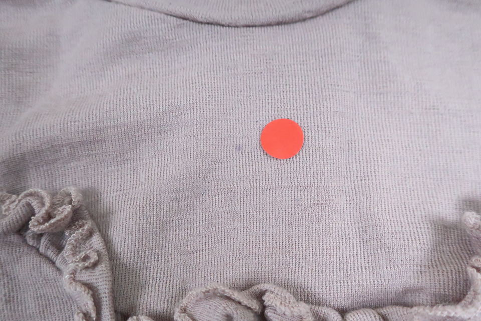 Pullover aus 100 % Merinowolle von Wheat – Größe 128 – Lila