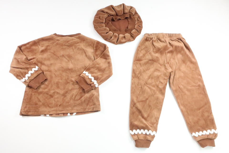 Gingerbread costume from Åhléns - Size 86/92 - Brown