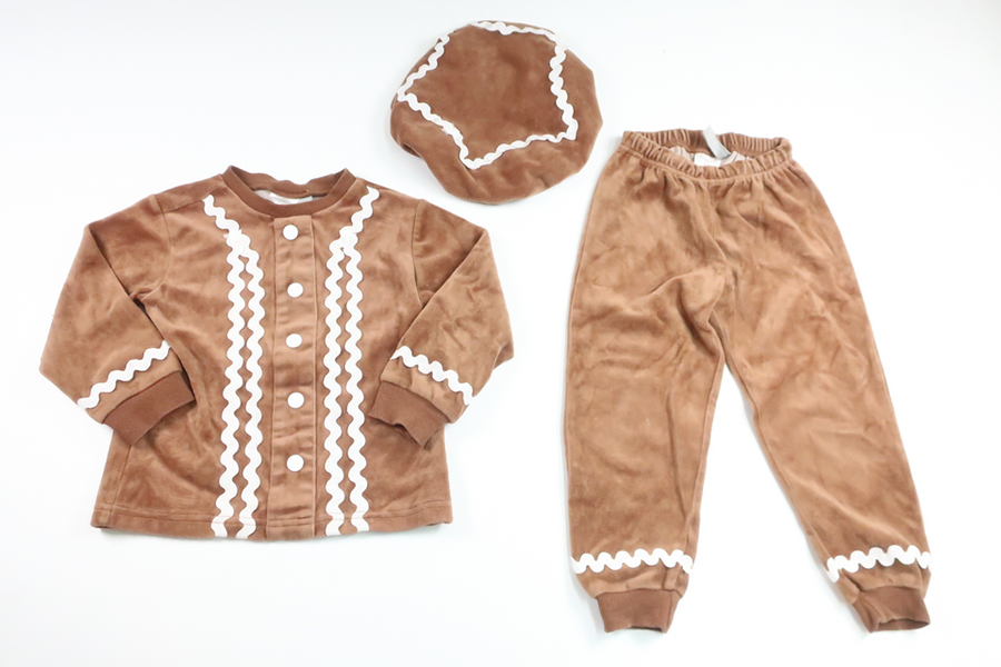 Gingerbread costume from Åhléns - Size 86/92 - Brown