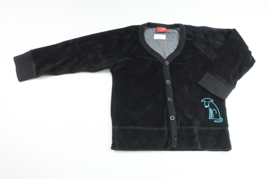 Fleece cardigan from Me &amp; I - Size 98/104 - Black