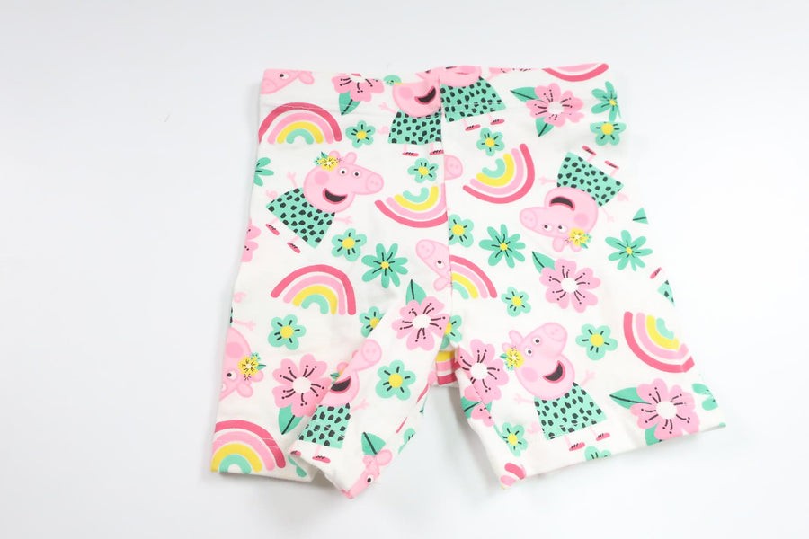 Shorts mit Greta Pig von Primark – Größe 62/68 – Weiß