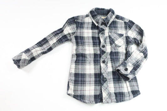 Checked shirt from Baby Skill - Size 80 - Navy blue