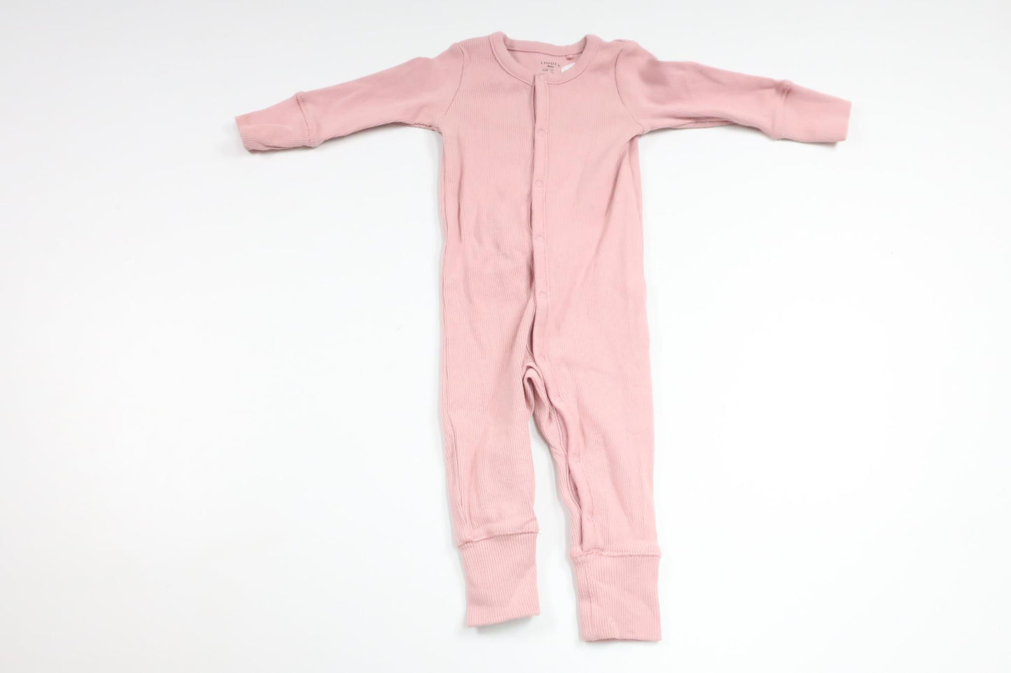 Gerippter Jumpsuit von Lindex – Größe 50 – Rosa