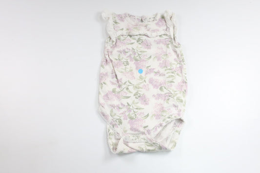 Leinenbody von Newbie – Größe 74 – Weiß