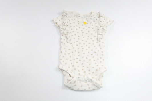 Gepunkteter Body von Kappahl – Größe 56 – Weiß