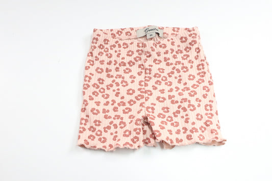 Leopard print shorts from Sweetie - Size 68 - Pink