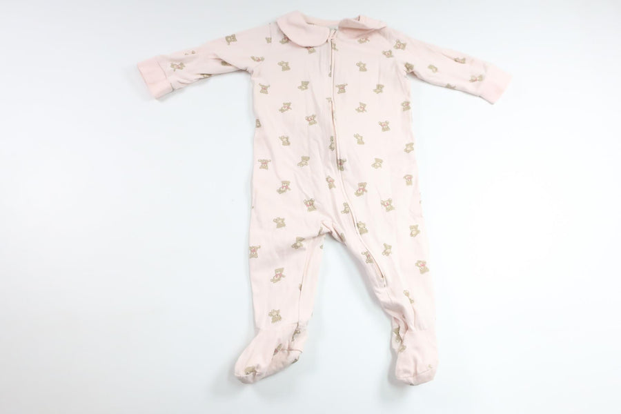Pyjamas mit Teddybären von H&MM - Größe 68 - Rosa