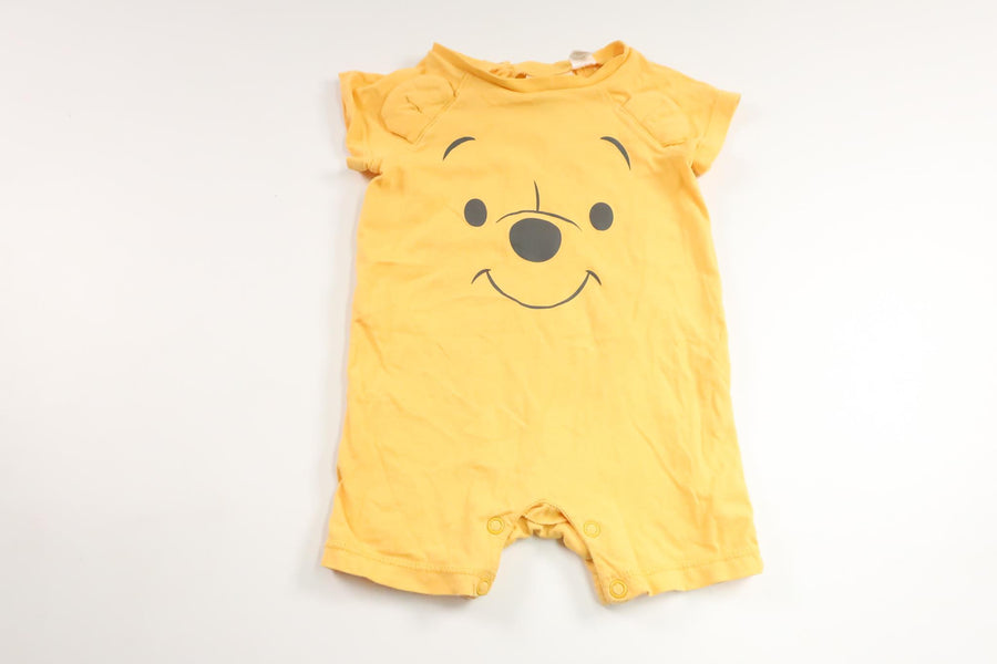 Jumpsuit with Winnie the Pooh from H&amp;M - Size 62 - Yellow