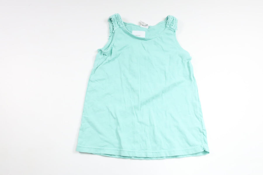 Leinenhemd von Lindex – Größe 110/116 – Blau