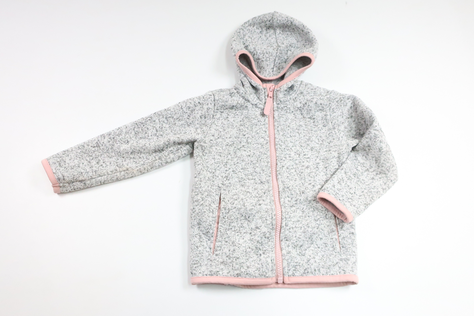 Fleece hoodie from H&M - Size 92 - Grey