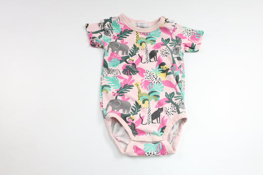 Body von Lindex – Größe 68 – Rosa