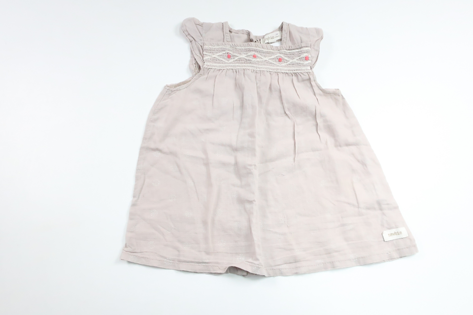 Kleid von Newbie – Größe 86 – Grau