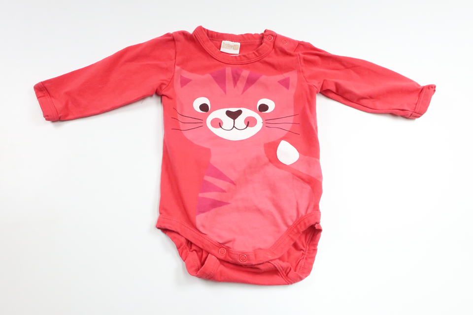 Body von Lindex – Größe 68 – Rot