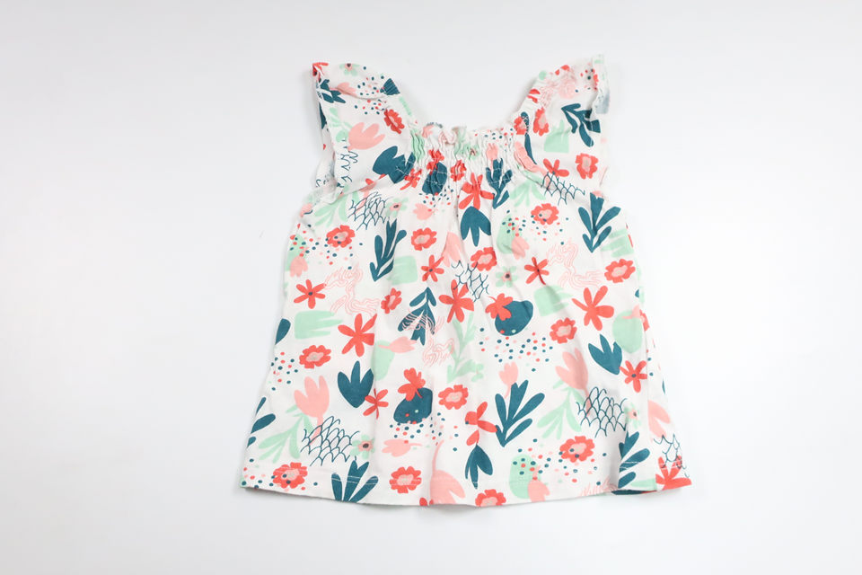 Tunika von Lupilu – Größe 74/80 – Weiß