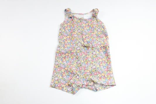 Geblümter Jumpsuit von Primark – Größe 68 – Mehrfarbig