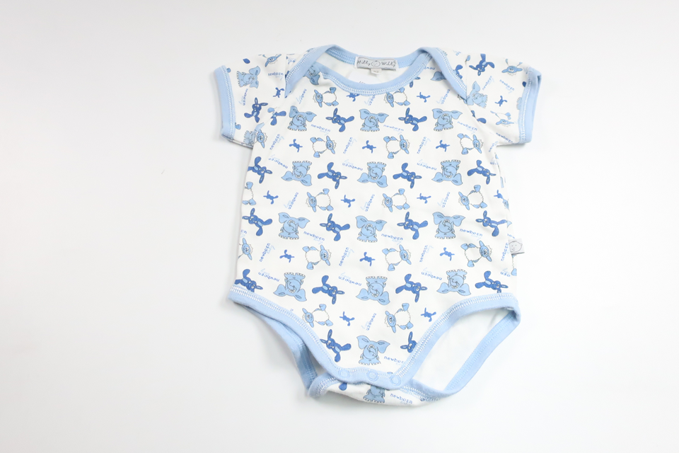 Body von Milly Willy – Größe 62 – Weiß