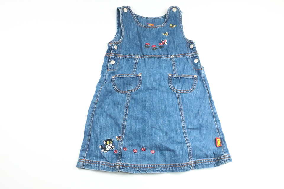 Jeanskleid von Bamse by Lindex - Größe 116 - Denim