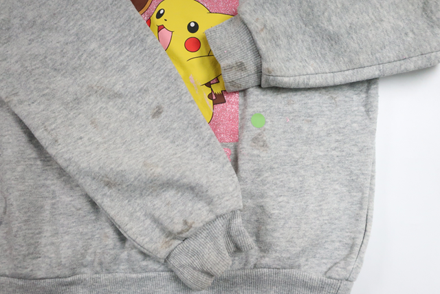Sweatshirt Pokémon von H&MM - Größe 122/128 - Grau