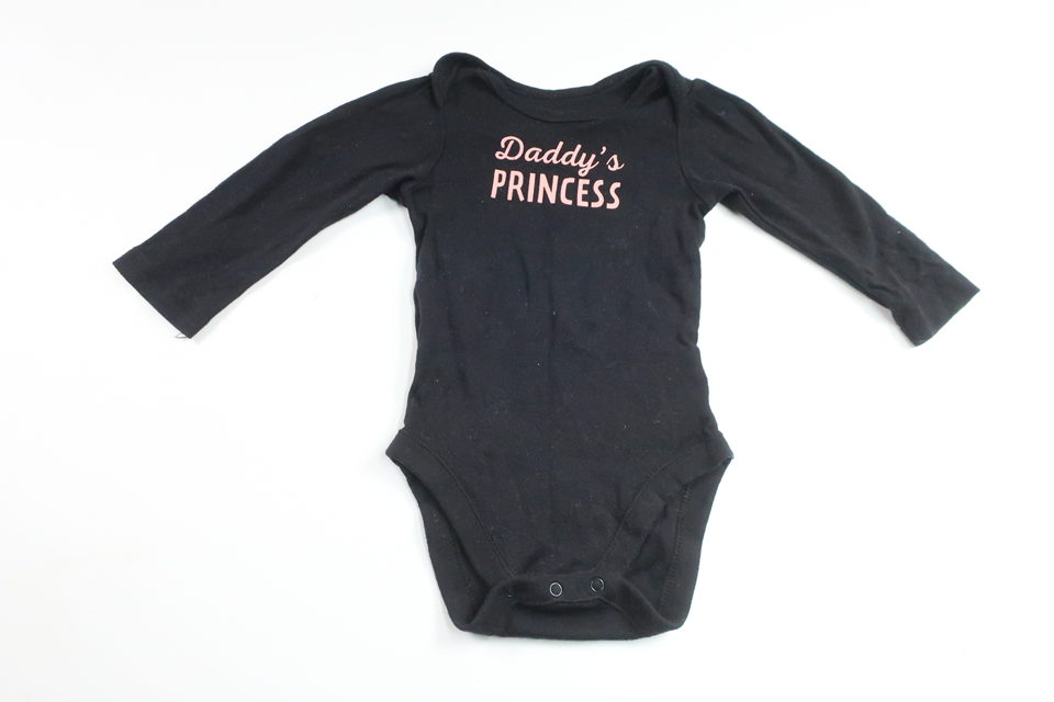Body von Bundles Baby Place – Größe 68/74 – Schwarz