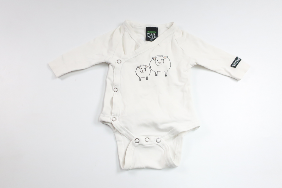 Wrap bodysuit from Villervalla - Size 50 - White