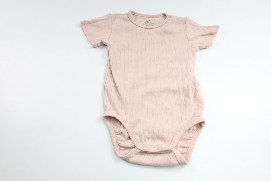 Body von H&MM - Größe 86 - Rosa