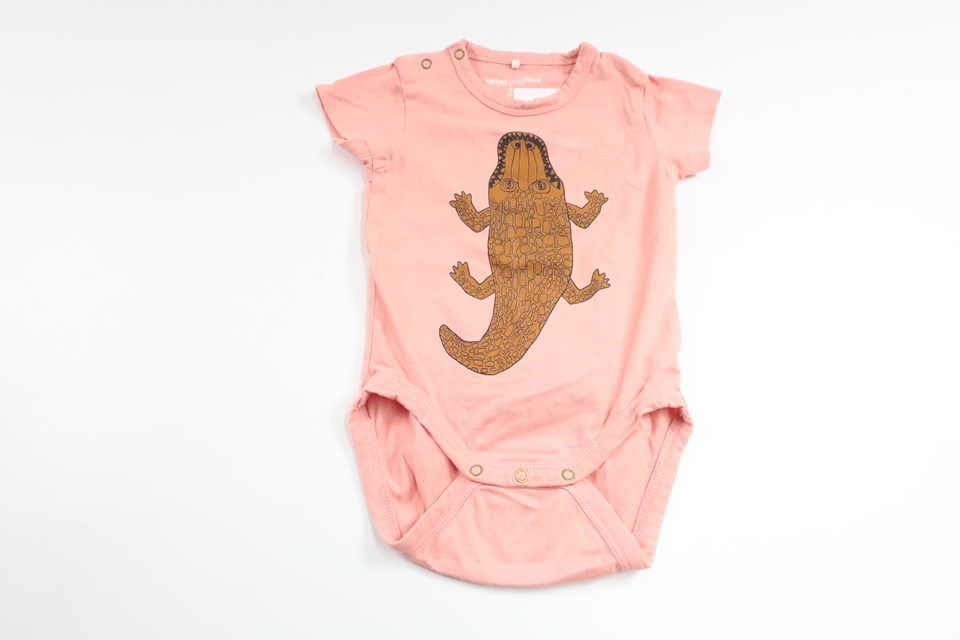 Body von Mini Rodini – Größe 56/62 – Rosa