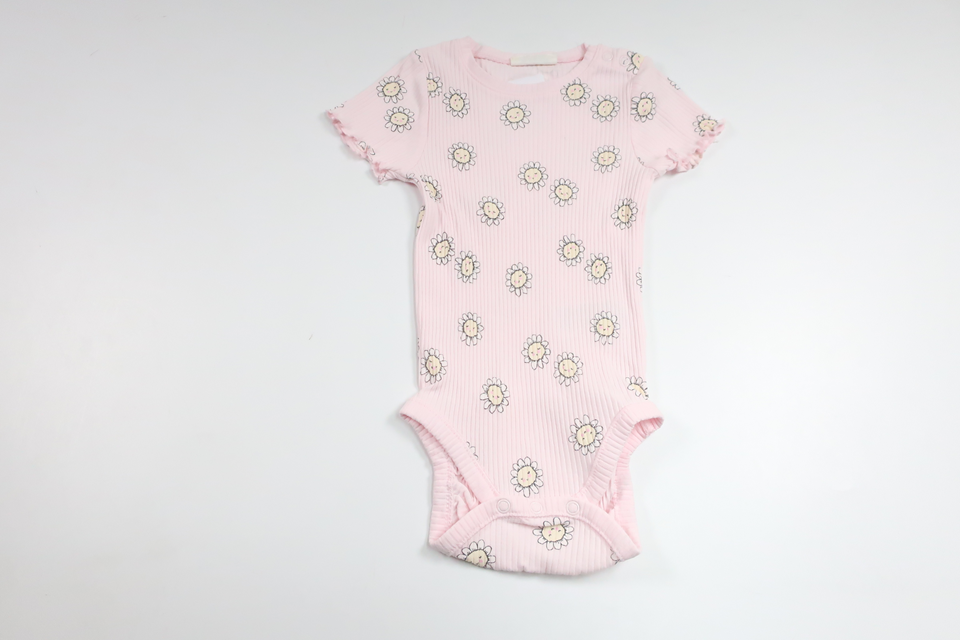 Gerippter Body von Kappahl – Größe 80 – Rosa