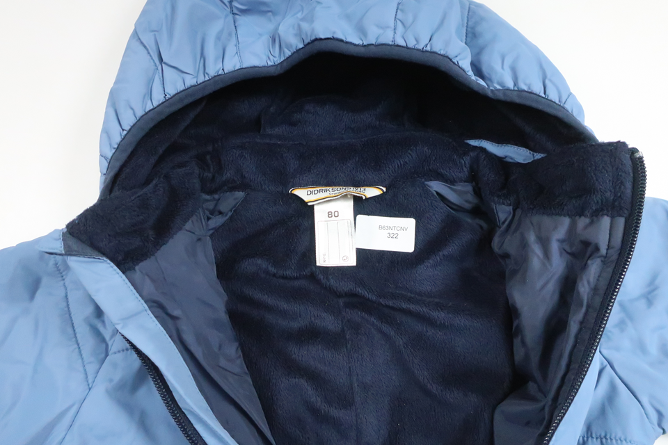 Leichte Latzhose von Didriksons – Größe 80 – Blau