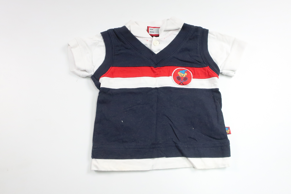 Poloshirt von Bamse by Lindex – Größe 68 – Marineblau