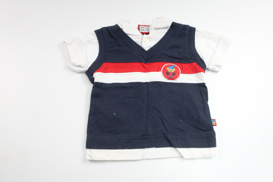 Poloshirt von Bamse by Lindex – Größe 68 – Marineblau