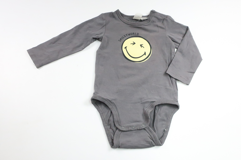 Bodysuit from H&M - Size 80 - Grey