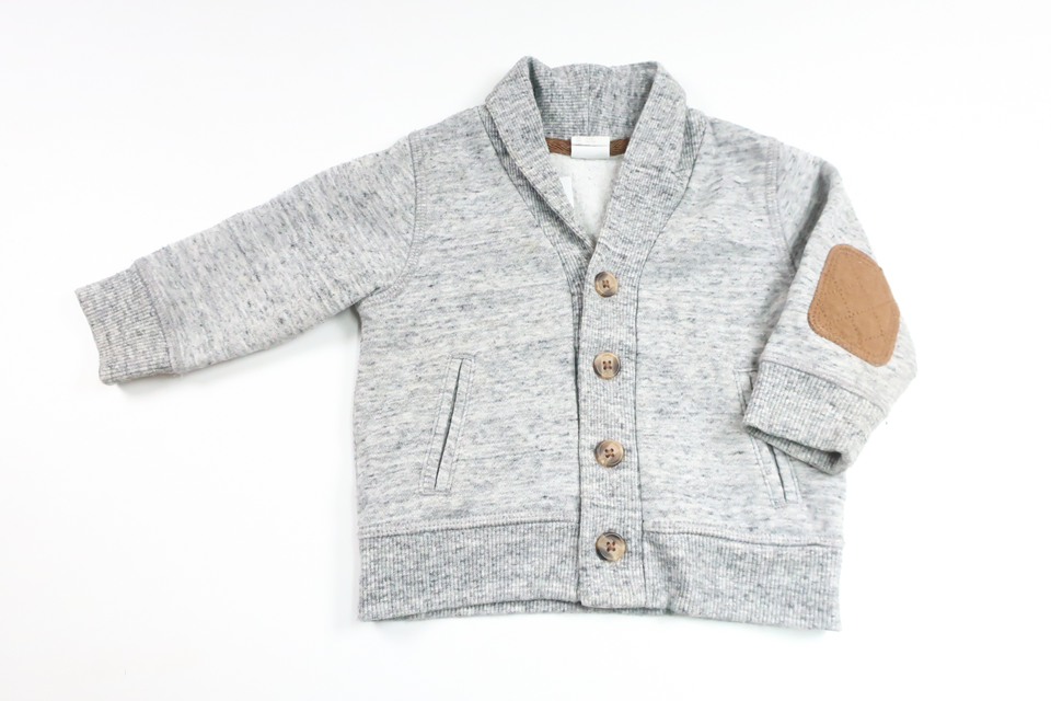 Cardigan von H&MM - Größe 68 - Grau