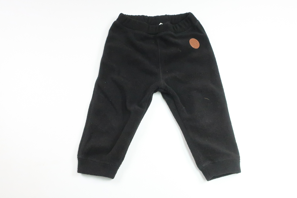 Fleece pants from Kappahl - Size 80 - Black