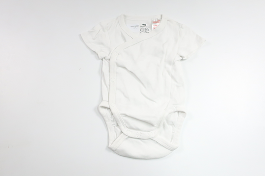 Wickelbody von H&MM - Größe 56 - Weiß