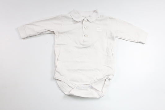 Polo-Body von KAXS – Größe 50/56 – Weiß
