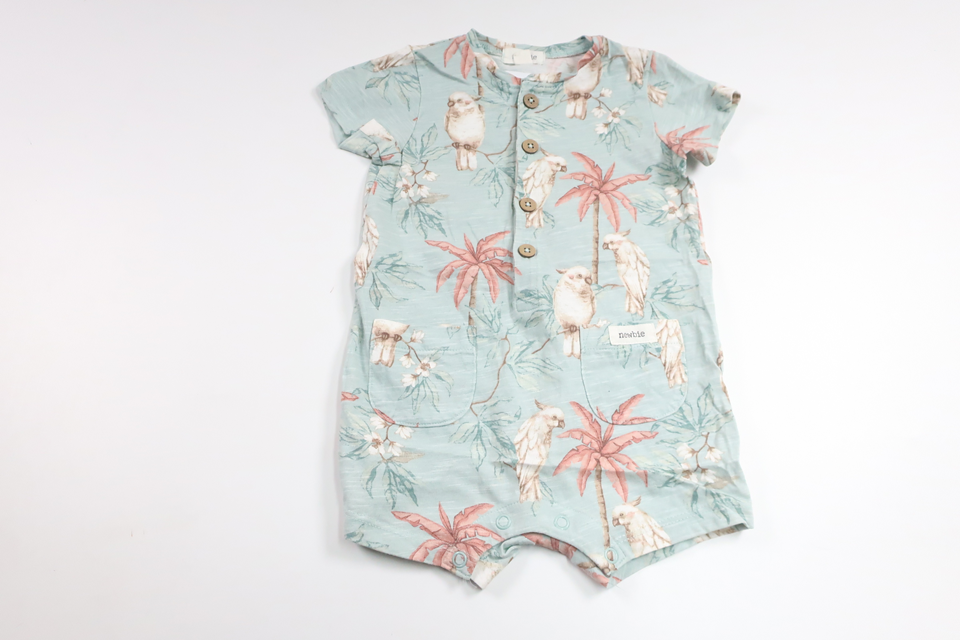 Jumpsuit von Newbie – Größe 68 – Blau