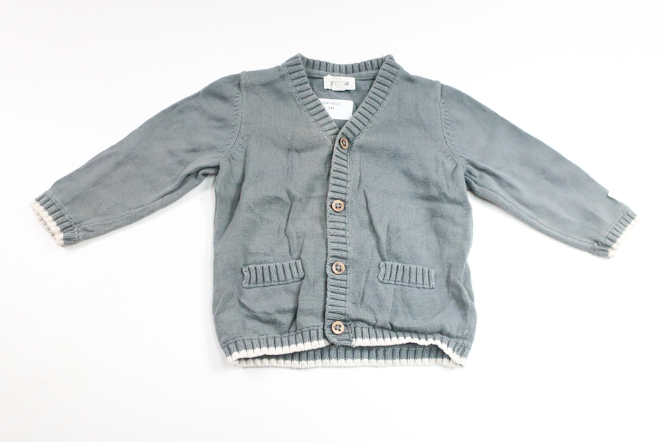 Strickjacke von Newbie – Größe 68 – Blau