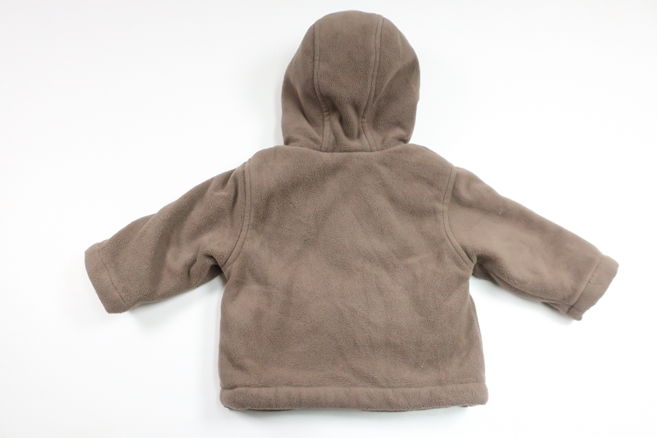 Fleecegefütterter Mantel von Dunnes – Größe 62/68 – Braun