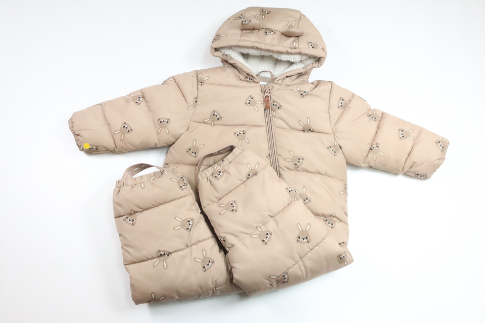 Overalls with rabbits from Kappahl - Size 80 - Beige