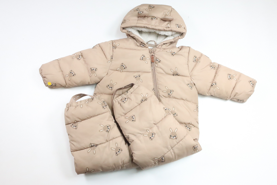 Overalls with rabbits from Kappahl - Size 80 - Beige