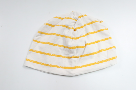 Gestreifte Mütze von Name It – Größe 45/47 – Weiß