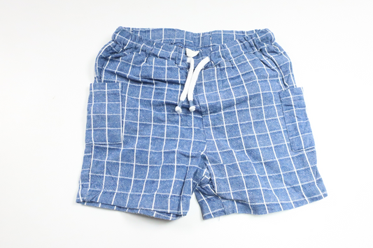 Checked shorts from Cool Club by Smyk - Size 86 - Blue