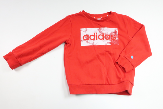 Sweatshirt from Adidas - Size 86/92 - Red