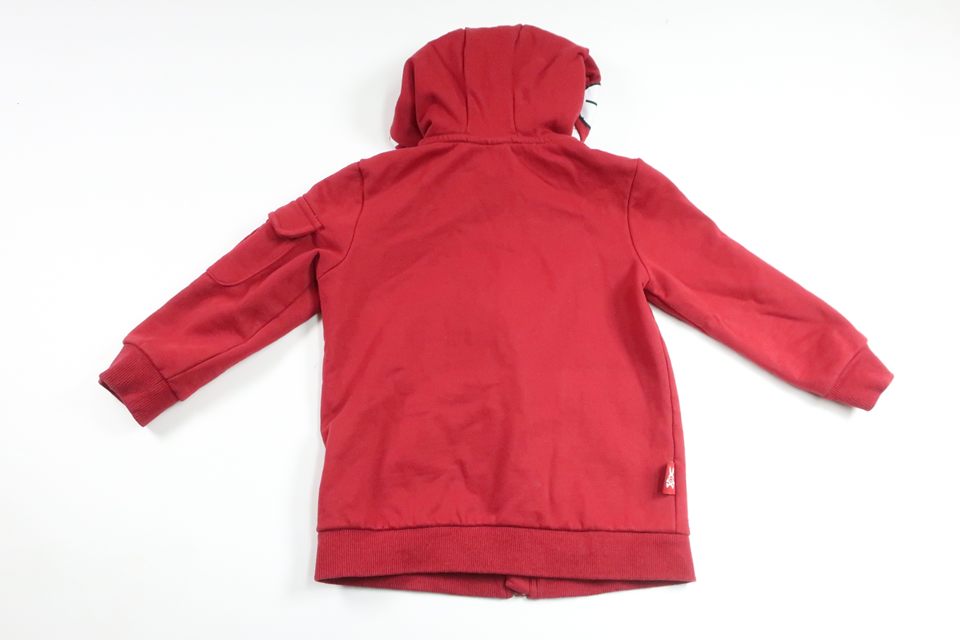 Hooded jacket from Zombie by Dash - Size 98 - Red